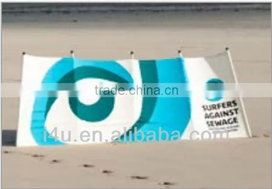 Oxford 7 wooden & steel pole high quality windbreak