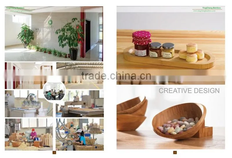 fashion portable bamboo display shelf