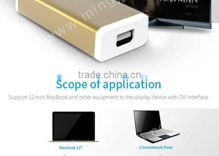 Usb3.1 type c to mini DP adapter from mingji dongguan city guangdong province