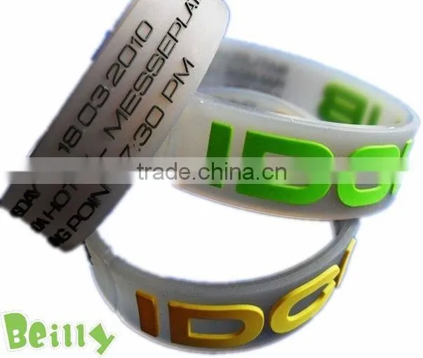 HOT selling silicon sports bracelet