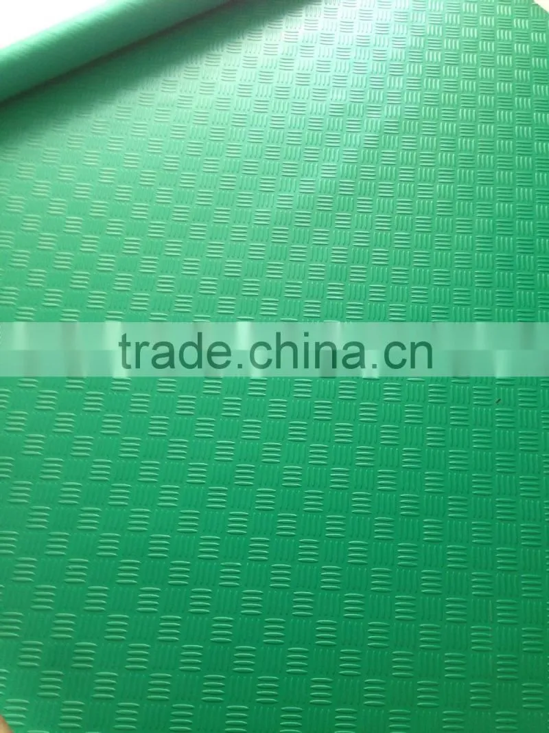 pvc leaf anti-slip outdoor fairgrounds floor sheet mat roll