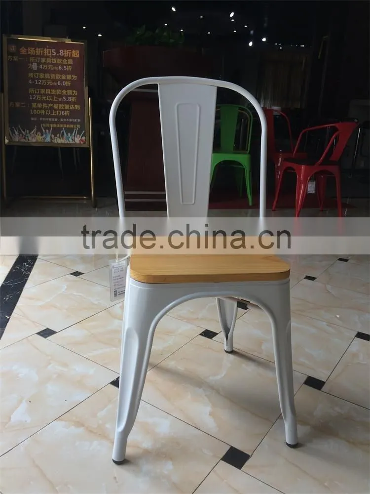 High Quality Cheap Vintage Metal Chairs for Restaurant