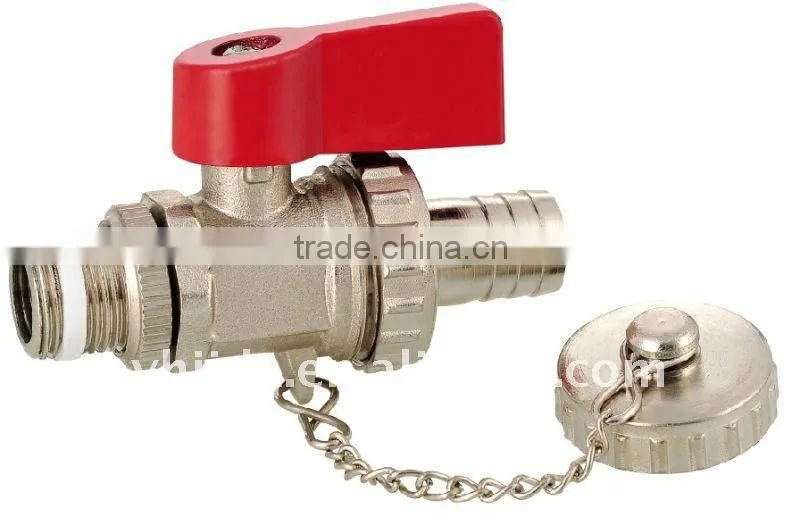 JD-6636 brass ball valve with cap