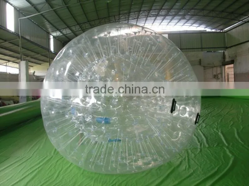 Germany inflatable zorb ball, glowing uk zorbing ball