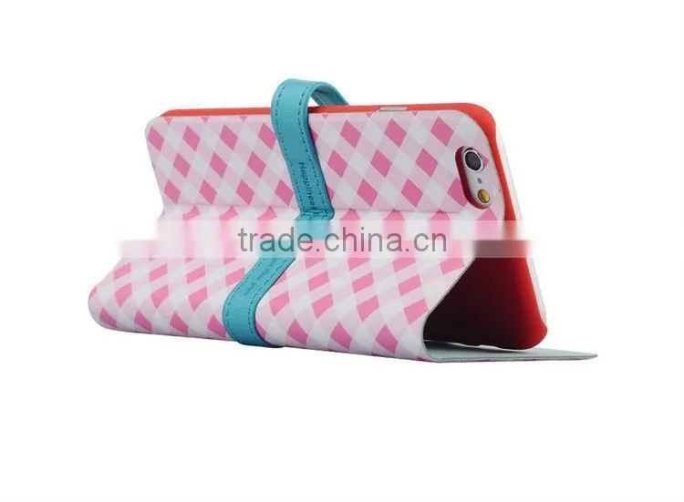 Baseus Checks leather case for iphone 6