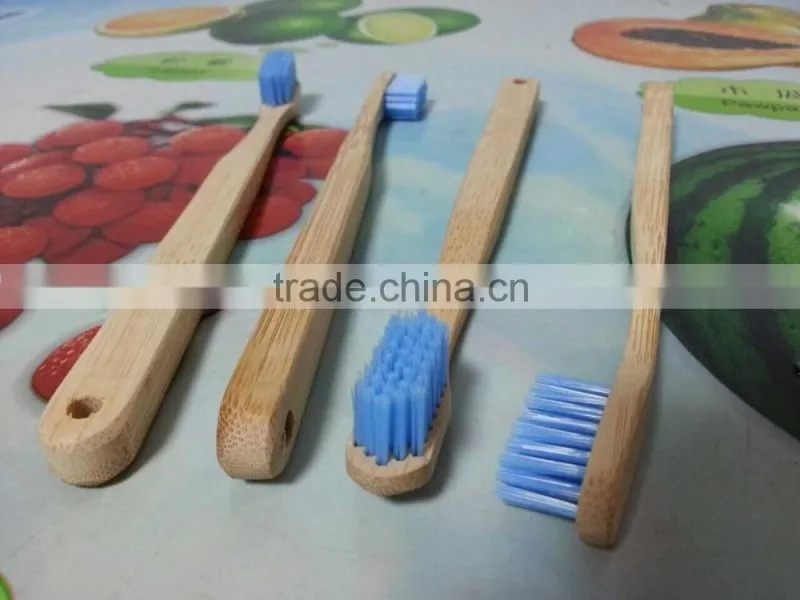 OEM co-friendly bamboo biodegradable Charcoal toothbrush