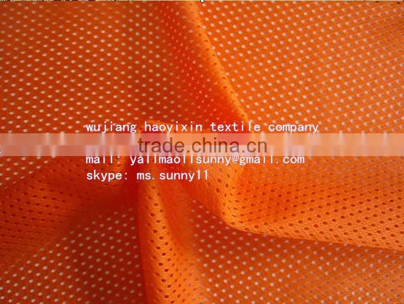 sportwear fabric/ mesh fabric/ 5-1 light mesh fabric