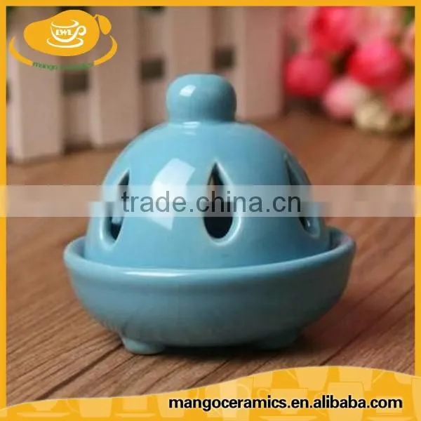 Cheap wholesale mini size ceramic porcelain aroma oil burner