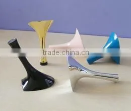 Female shoes heel coating by Vacuum Evaporation Coating Machine