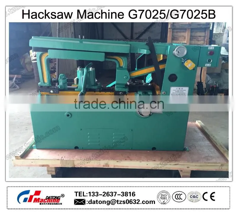 Supply Hacksaw Machine G7025B for Cutting Metal