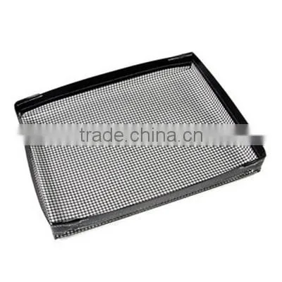 High quality Reusable non-stick microwave oven grill mesh basket pizza mesh