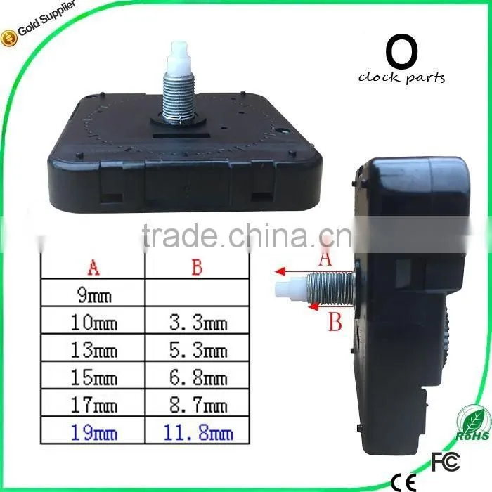 Super Silent Sweep Clock Movement Top Quality