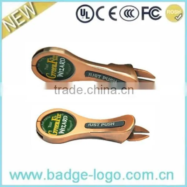 Bulk Slap-Up Metal Zinc Alloy Golf Fork/Ball Fork