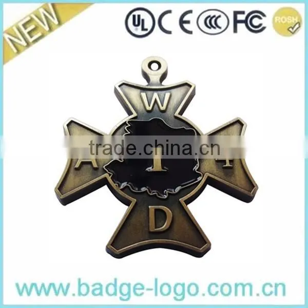 2016 Fashion Wholsale Square Medals with Ribbons