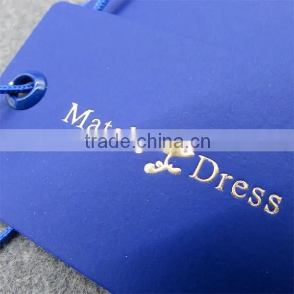 Sensetive Touching Paper 2016 Hangtags Design Custom