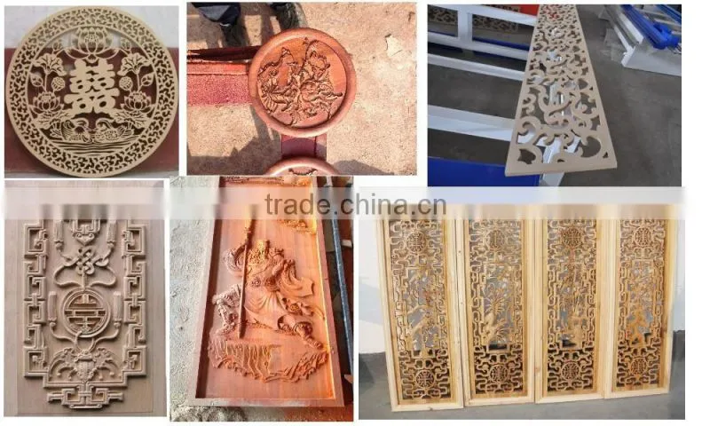 multi spindle 3D wood carving machine