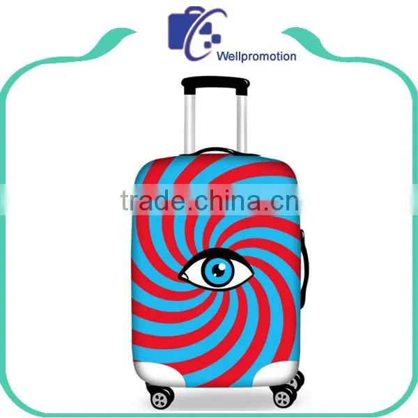 Luggage suitcase cover/ spandex elastic custom suitcase cover
