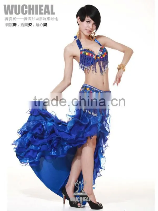 Wholesale Belly Dance Costumes, Hot Sexy High Quality Skirt,Belly Dancing Performance Skirt QC2005