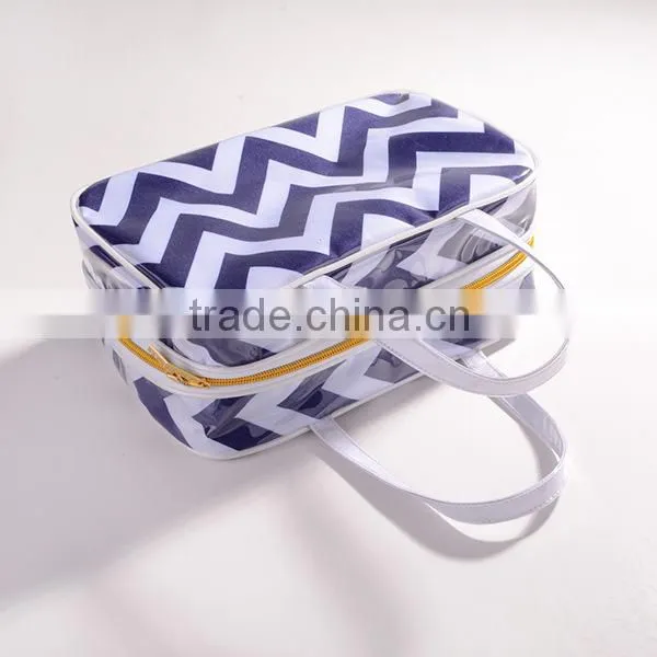 Chevron Cosmetic Bag
