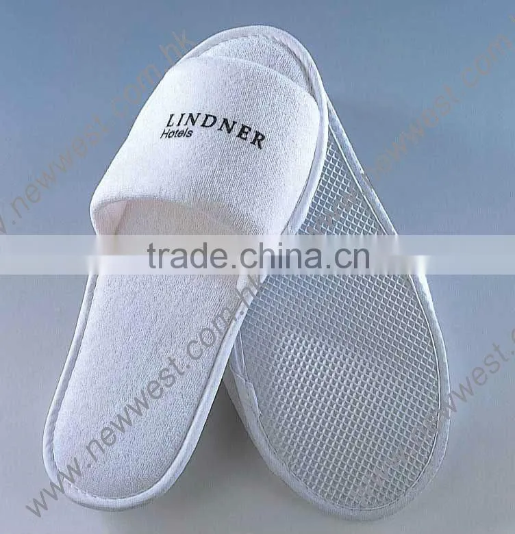 High Quality Hotel Bedroom /Airline Cotton Terry Slippers