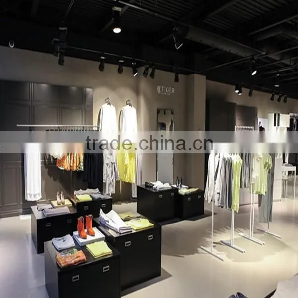 shop clothes hanger stand/clothes display stand for shop