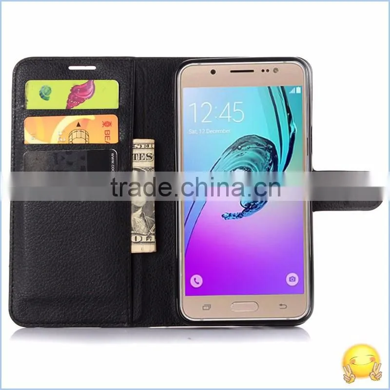 Luxury Flip Leather Cover For Samsung J7 2016 J7108 Wallet Bag Case For J5 2016 J5108