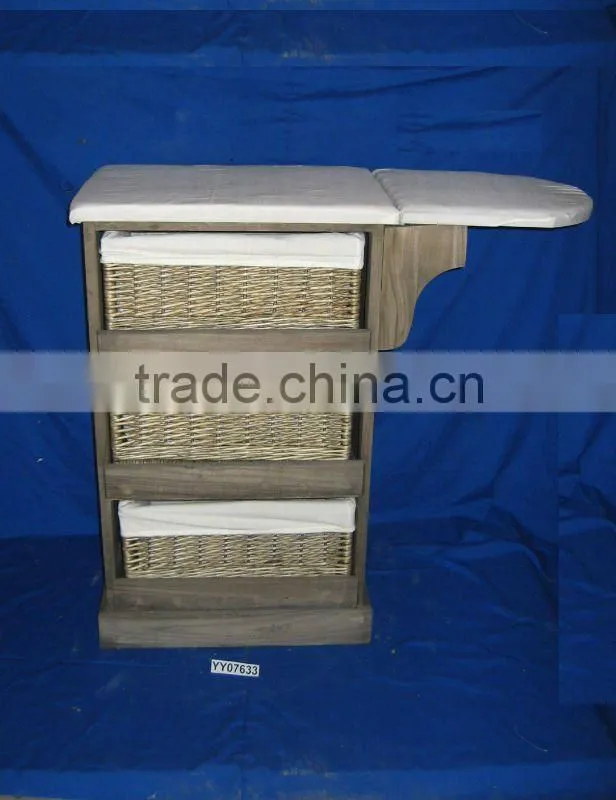 wooden ironing board