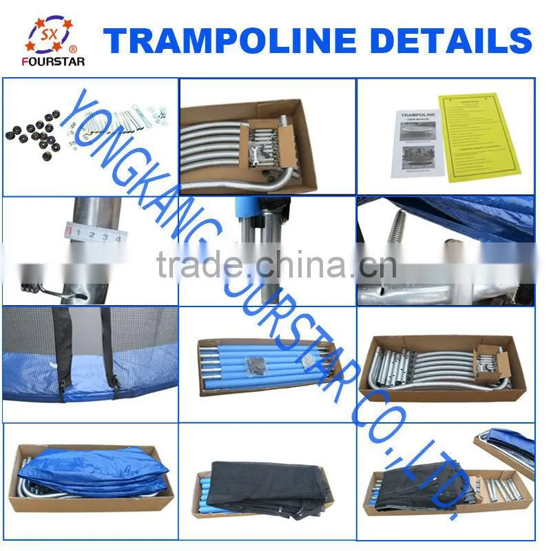 13 FT Trampoline Play Kids Round Jumper Exercise Enclosure