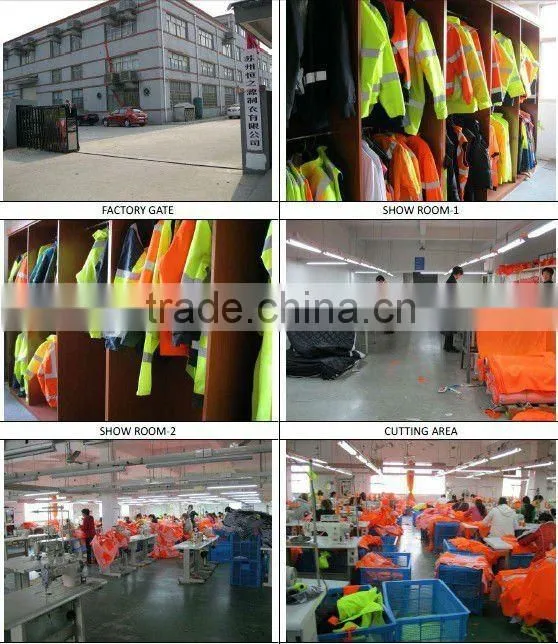 High Visibility Orange Parka