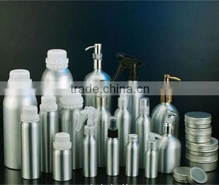 Whole sell 30ml aluminum bottles with a childproof droppper cap