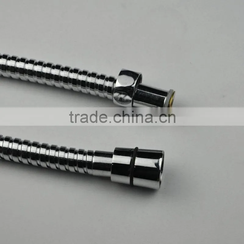 High quality stainless steel double locks anti-twist shower hose
