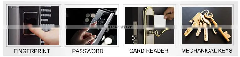 cheap biometric fingerprint door lock with fingerprint scanner door lock