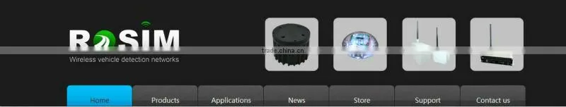 Traffic wireless vehicle detection sensor for traffic signal light optimization replace loop detector