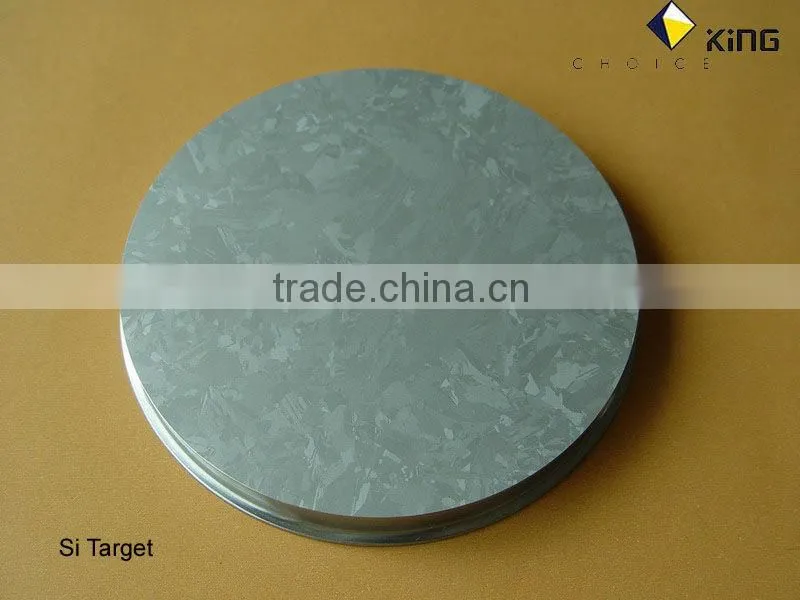 Poly and mono Silicon Target 5N and 6N Si target sputtering target