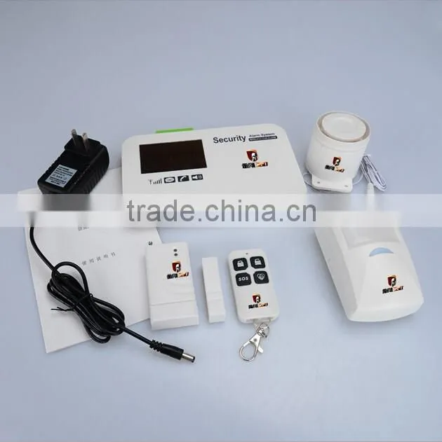 Best wireless gsm security doorbell smart alarm for apartment