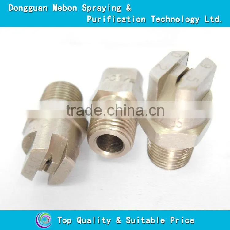 Fan-shaped cleaning nozzle,flat fan industrial spray nozzle