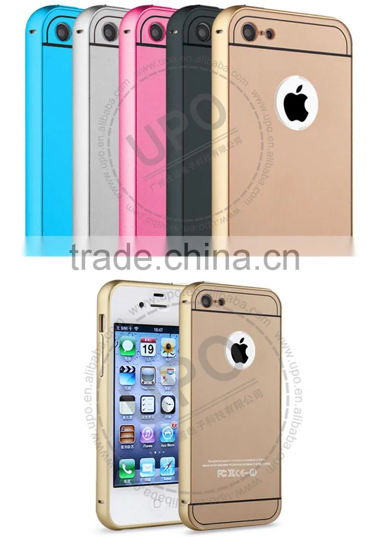 Ultra-thin Shockproof Aluminum Metal Bumper Case for iphone 4s, mobile cover for iphone 4s