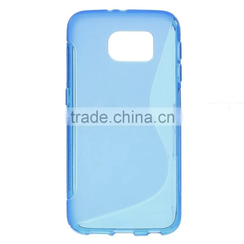 HOT ! ! ! New S Pattern ultra thin case for samsung galaxy s6 edge, tpu skin case for samsung galaxy s6 edge