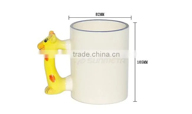 Sunmeta MKB ceramic animal mug best sublimation china