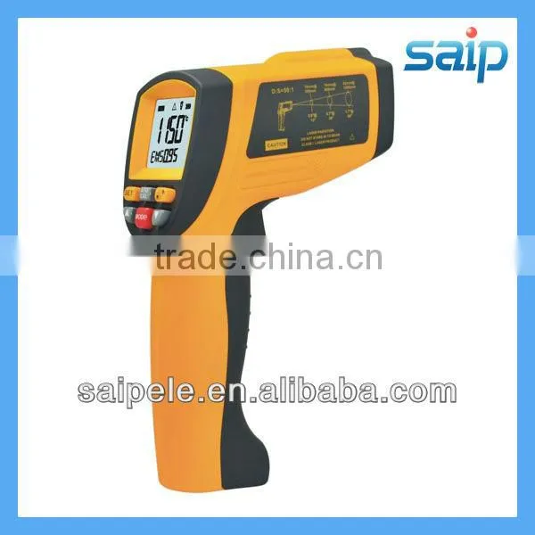 2013 new design industrial non-contact dual laser infrared thermometer