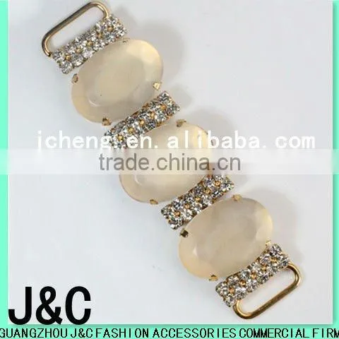 colorful resin bead shoes accessories/shoes chain/shoes ornament