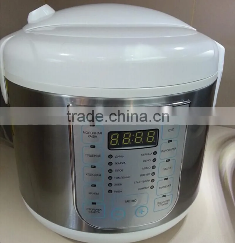 Korean style 5L stainless steel commercial electric multifunction electric cooker