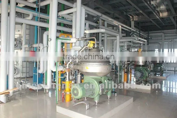 2012 Best sell 50-1000 TPD edible oil refinery plant