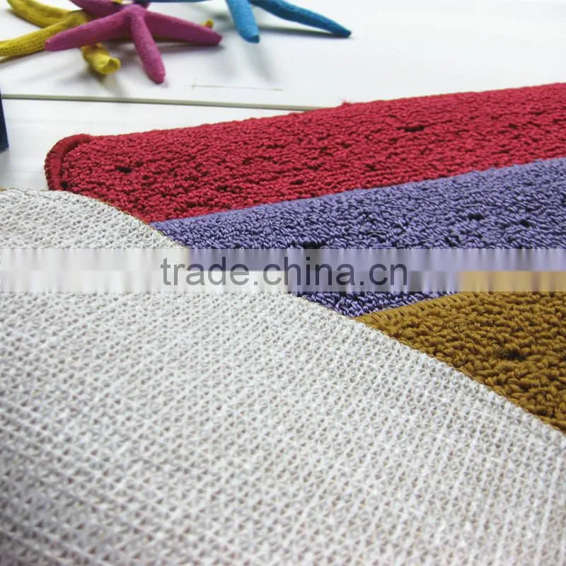 polypropylene rugs semi circle anti-slip rugs bathroom mats