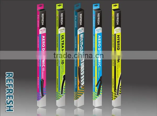 Aero wiper blade used for Japanese cars