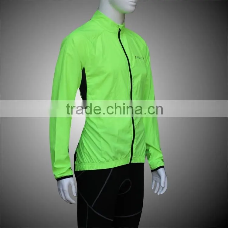 2015 New Cycling Windproof Jackets Bicycle Jersey Wear for OEM