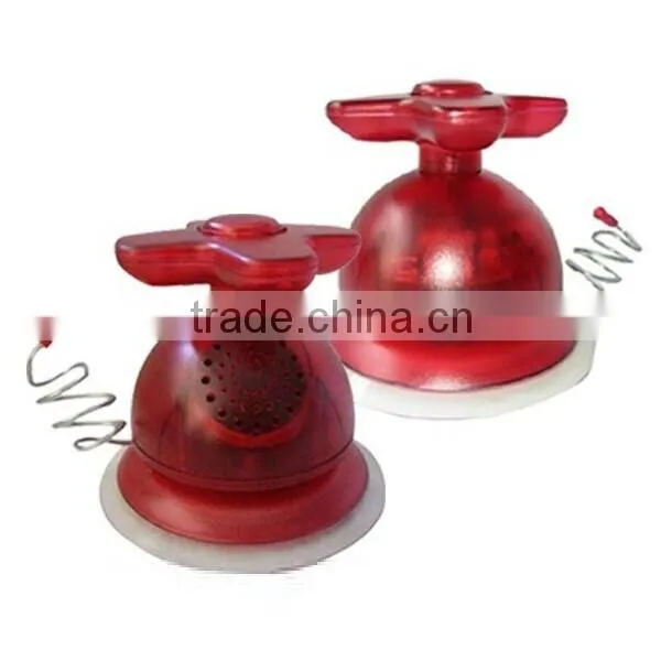AM/FM shower radio with cupule and speaker