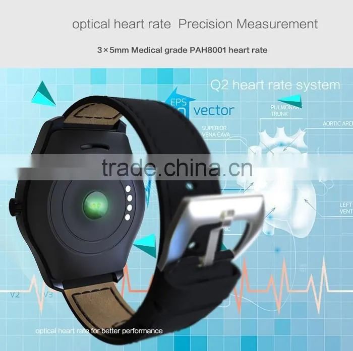 All-in-1 Smart watch for Cell Phone smart phone Android OS with Heart Rate monitor