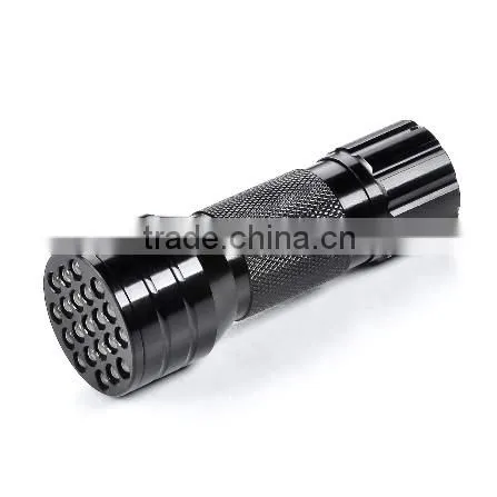 Ningbo JELO Classical Super Bright Aluminum 21LED Torch Gift Flashlight 3xAAA