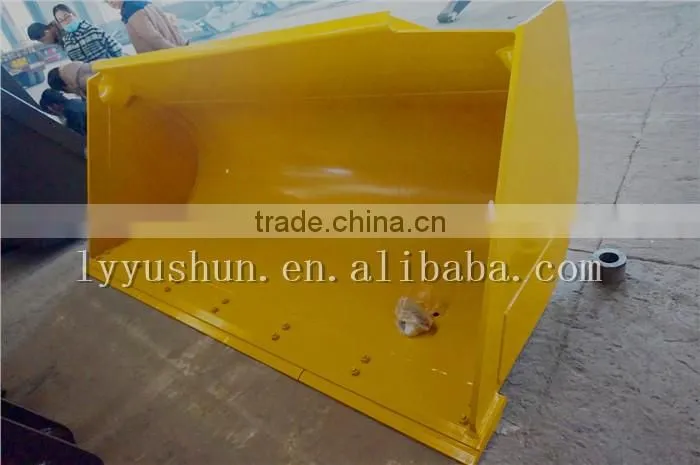 China Genuine 1.8CMB Strengthened Bucket For Wheel Loader , 1.8M3 Strengthened Bucket For SDLG/XCMG/XGMA 3 Ton Wheel Loader